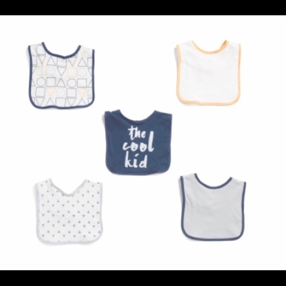 5-pack Bib Set